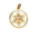 Pingente (banhado ouro)